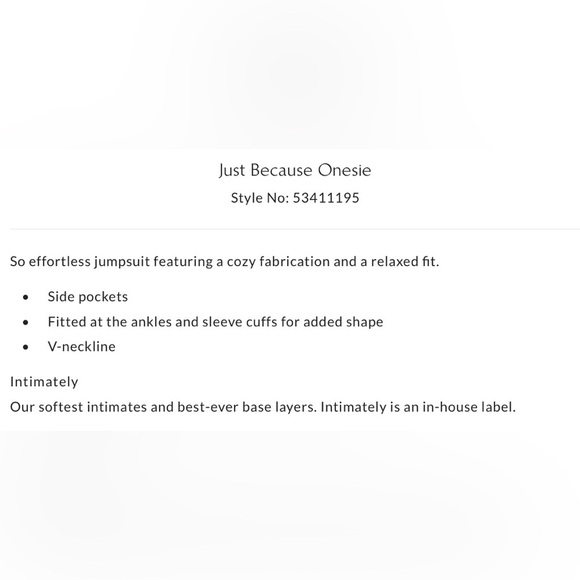 NWOT Free People Intimately S Just Because Onesie in Black New Romper Jumpsuit - Picture 5 of 7